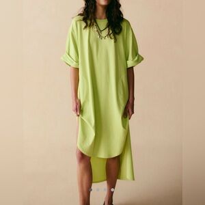 Free People Chrissa midi Dress sz S